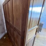 Walnut wardrobe art deco period