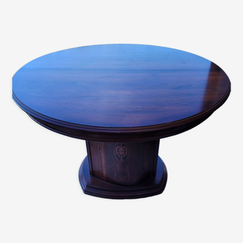 Mahogany round table