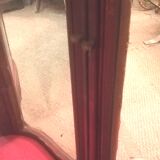 Louis XV style display case in mahogany and bronze