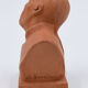 Gaston hauchecorne sculpture bust terre cuite "chinese thinker" art deco 1930