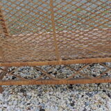 Rattan shelf