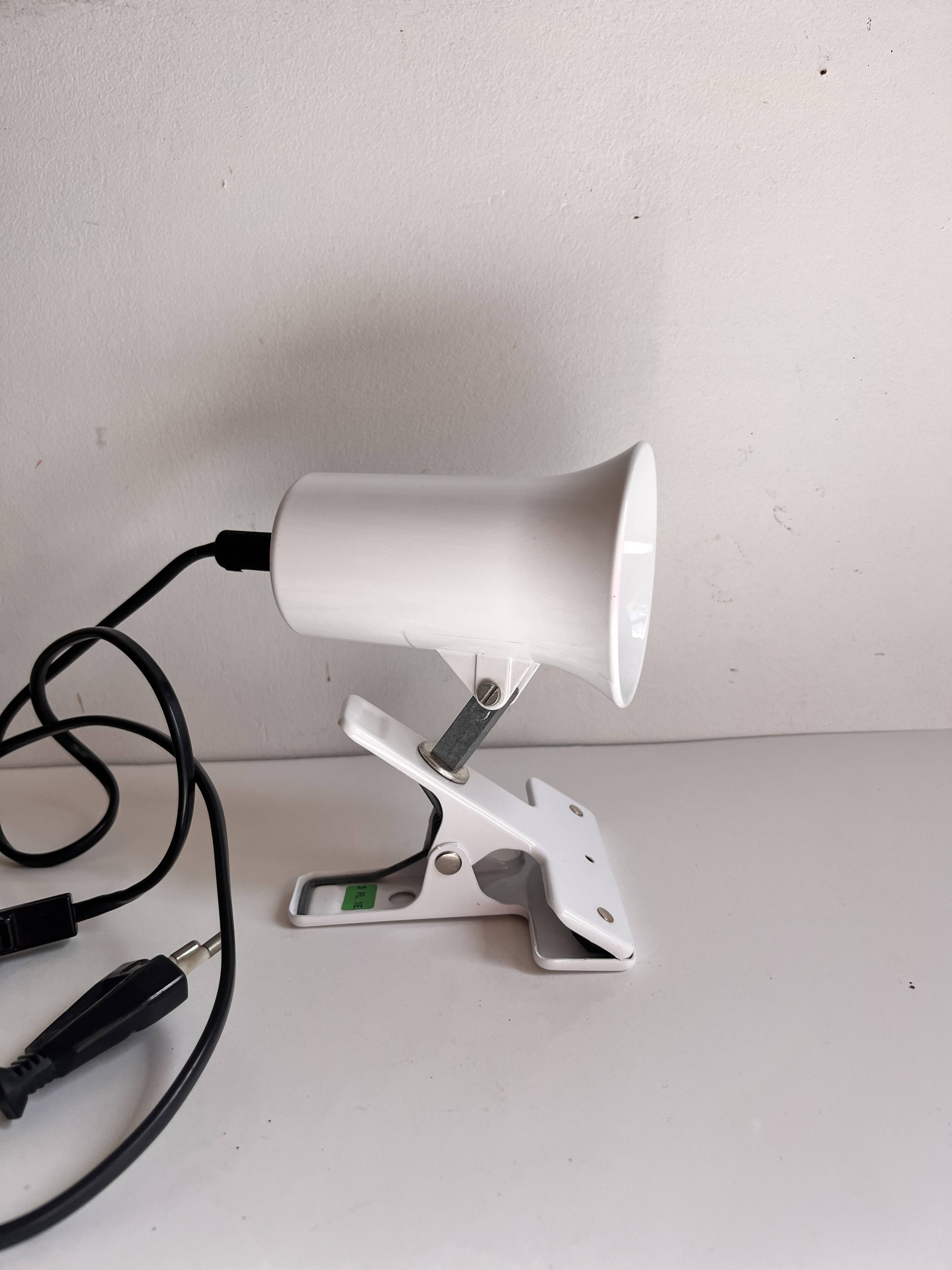Architect's clip lamp