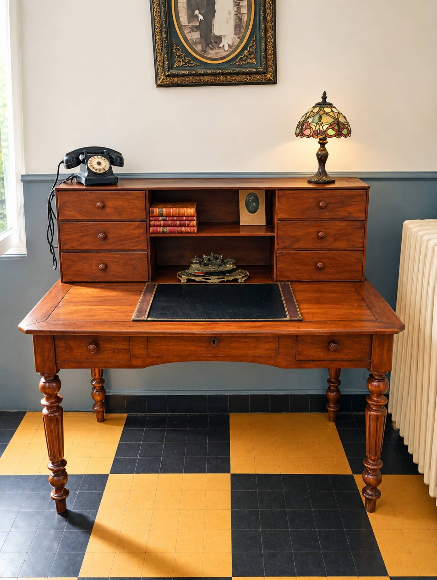 Teacher's desk, first half of the 20th century.