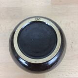 Pair of vases ball Scandinavian style, ceramic