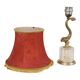 Vintage Brass Table Lamp Mythical Dolphin 45cm