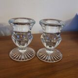 Pair of Crystal Candlesticks