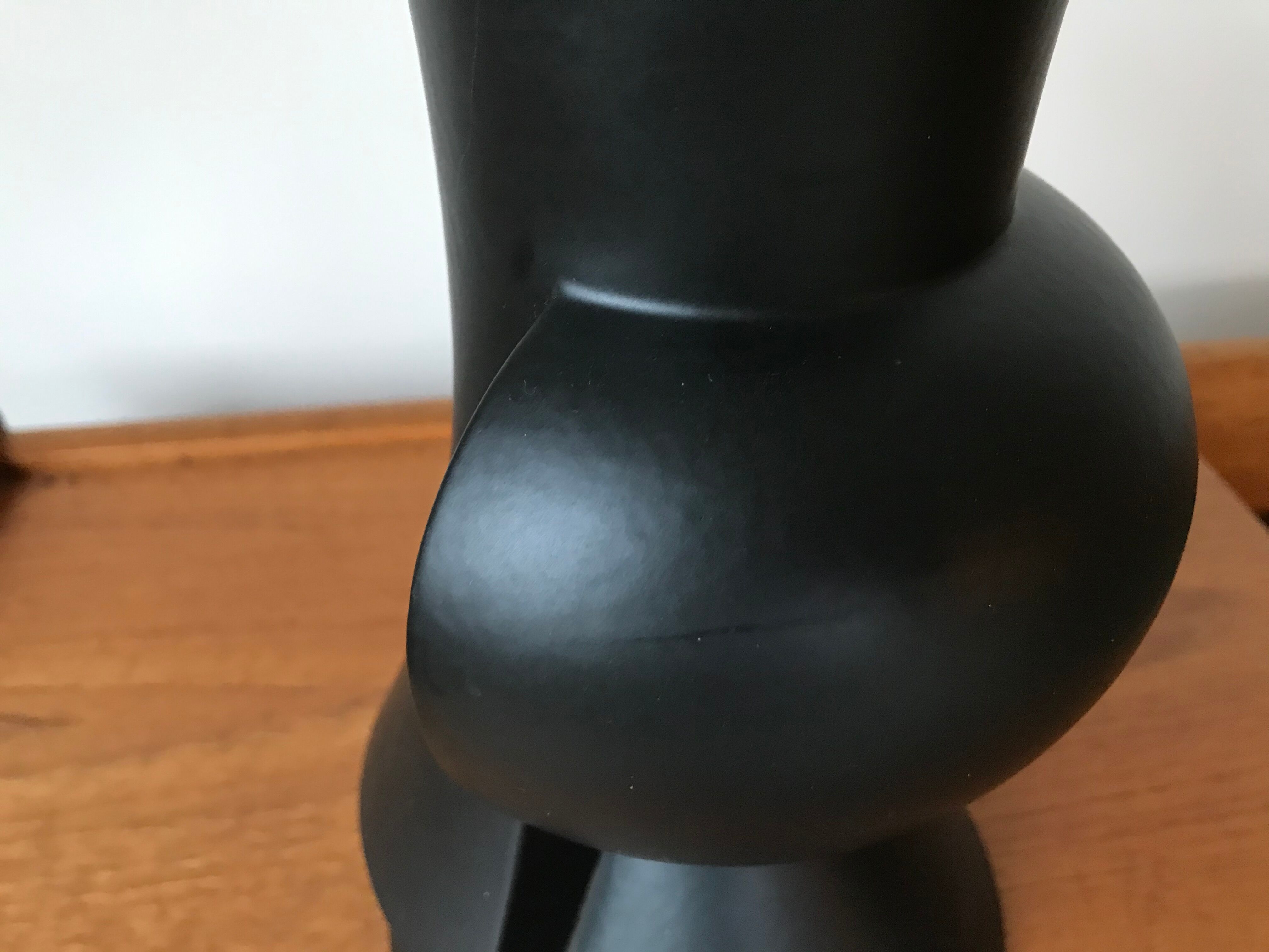 Ceramic vase by Claude Dumas, circa 1980s