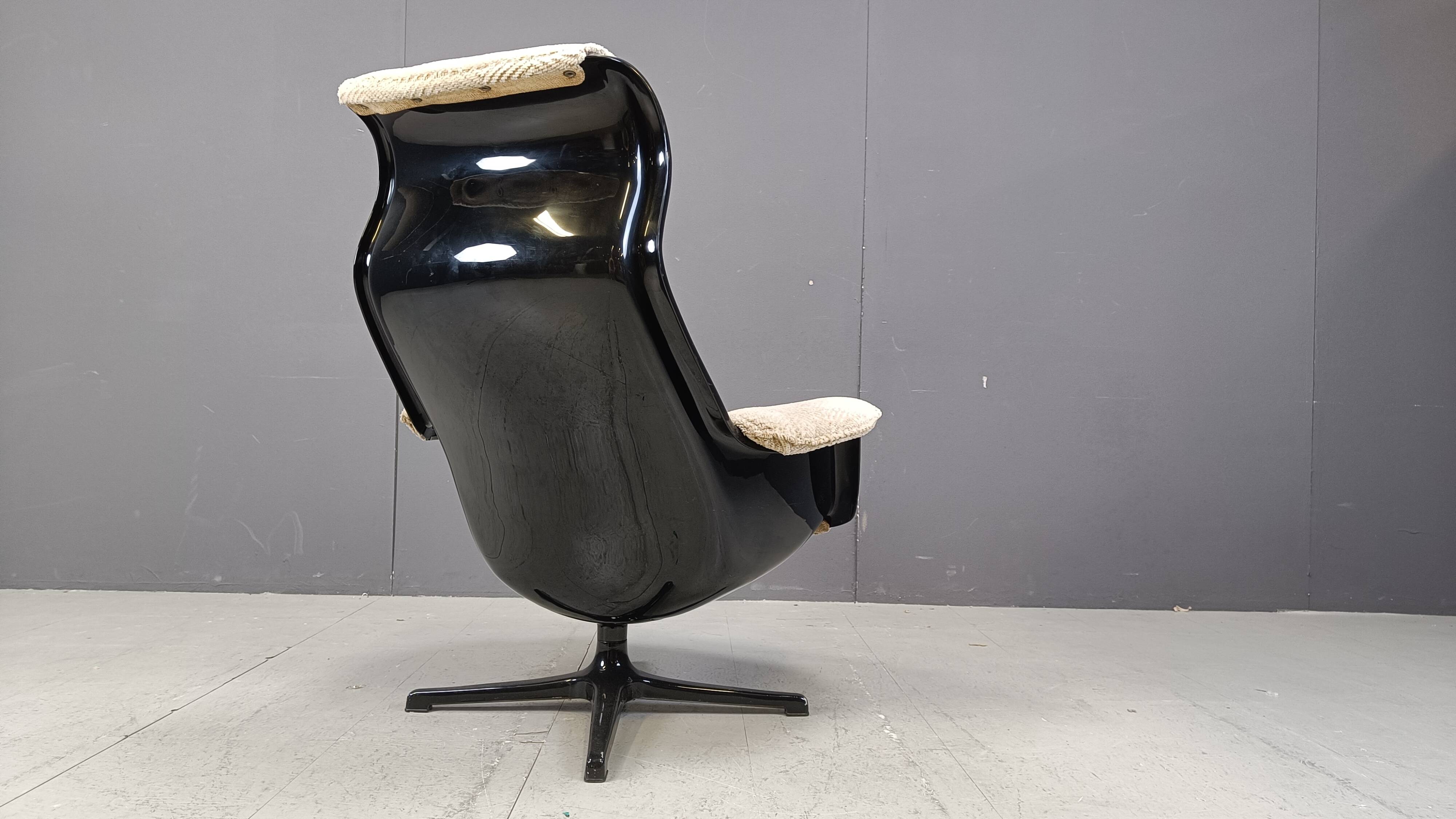 Mid-Century Space Age Galaxy Armchair by Alf Svensson for Dux, 1968