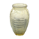 Old vase art de glass vintage yellow mould