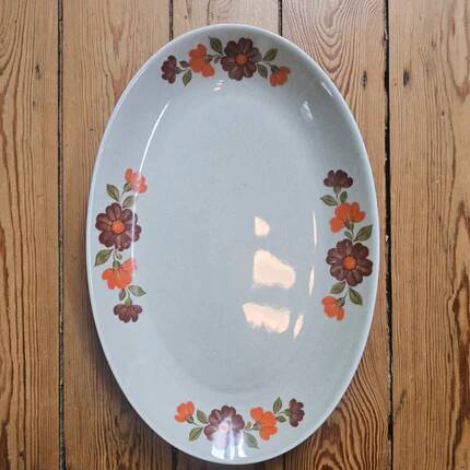 Plat plateau vintage en porcelaine Winterling Bavaria