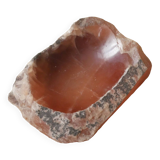 Empty mineral sculpture pocket cut stone handmade object