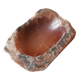 Empty mineral sculpture pocket cut stone handmade object
