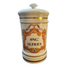 Pot a pharmacie en porcelaine de Paris XIX siècle