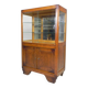 Art Deco display cabinet with sliding glass doors