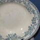 4 Assiettes Guadeloupe creuses en Terre de Fer - HBCM Creil & Montereau