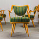 German Beech Armchairs from Casala, 1950s, set of 6
