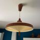 Scandinavian teak suspension Temde Leuchen 60s