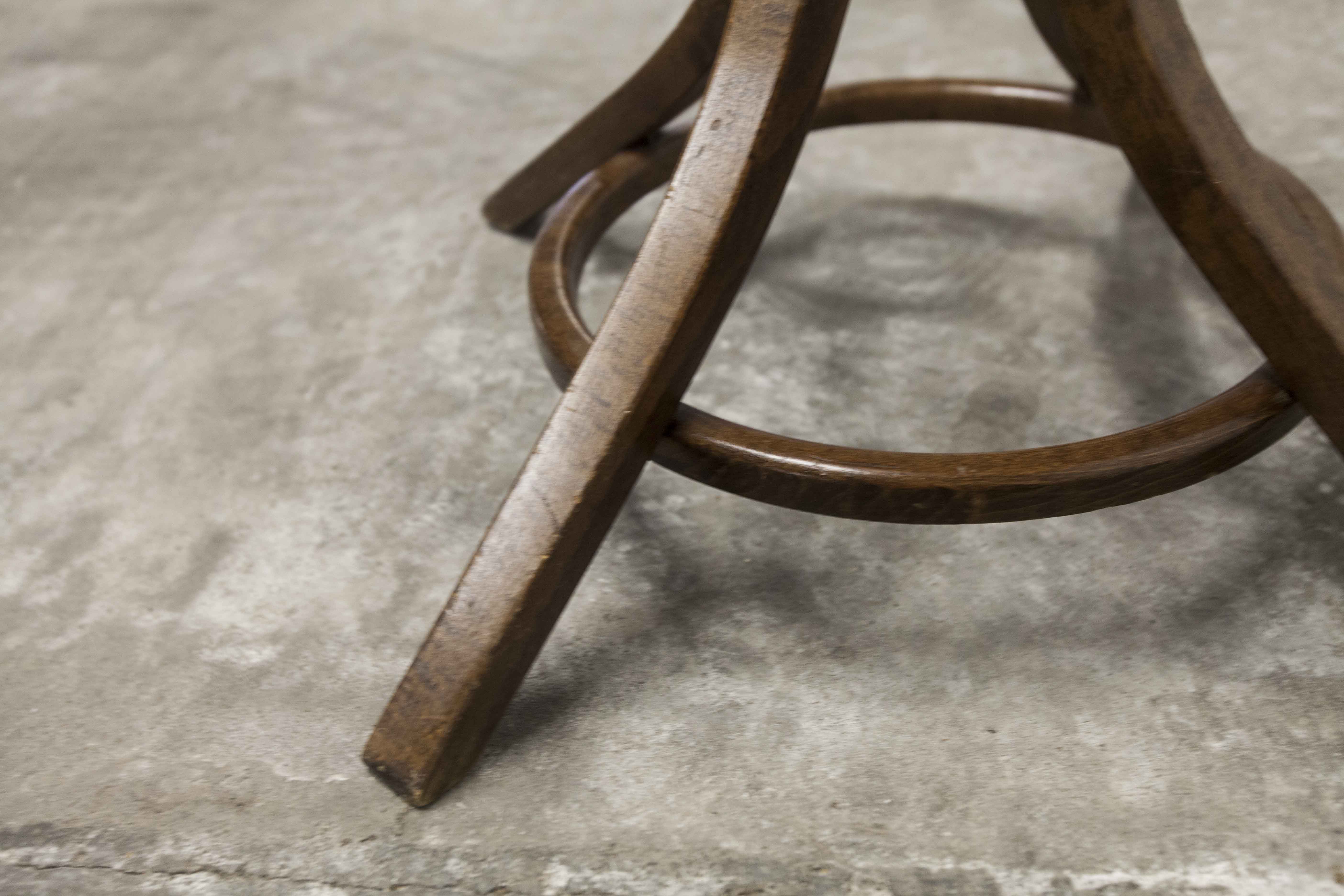 Coat rack Baumann 1960 dark brown