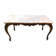 Marble coffee table