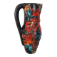 Grand Vase Rocaille de l'Océan Fat lava Vintage 1960 Fait main 29 cm