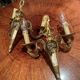 Paire applique bronze style empire design Péris Andreu