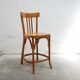 Vintage wooden bar chair by Baumann editions