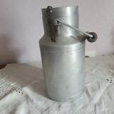 Pot à lait canette à lait complet en aluminium vintage
