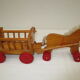 Old wooden toy
