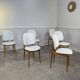 Six Baumann chairs 1950 "Pégase"