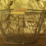 Old metal basket