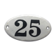Enamelplate number 25