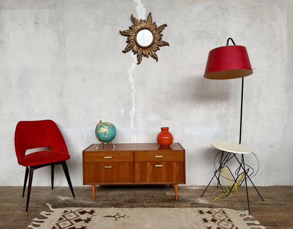 Enfilade, meuble hifi scandinave vintage