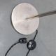 Adjustable Art Deco floor lamp, nickel, Czechoslovakia, 1930s