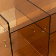 1970s Space Age acrylic Hi-Fi Rack, Michel Dumas, vintage