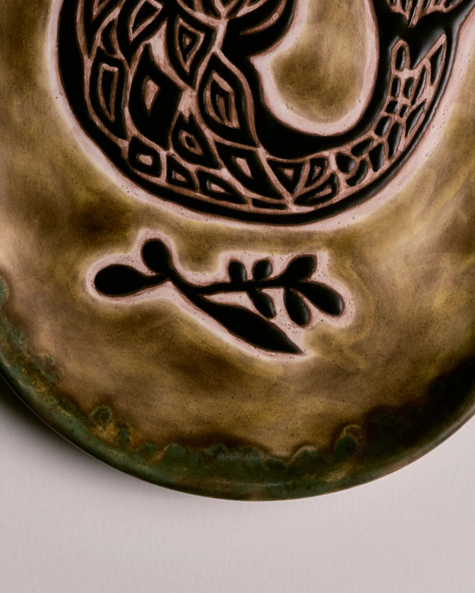 Ceramic dish, Jean Lurçat, 1950s