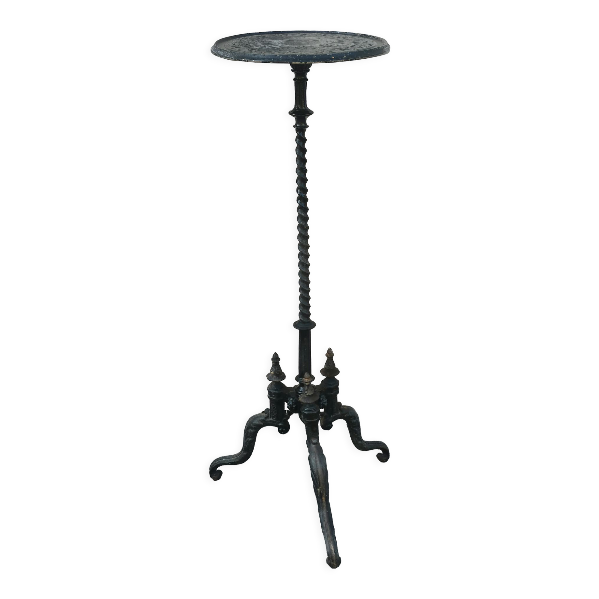 Cast iron Napoleon III pedestal table