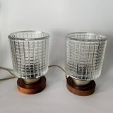 A pair of bedside lamps  'Pokrok Žilina', Czechoslovakia, 1960s/70s.
