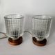 A pair of bedside lamps  'Pokrok Žilina', Czechoslovakia, 1960s/70s.