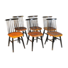 "Fanett" chairs by Ilmari Tapiovaraa 1950s