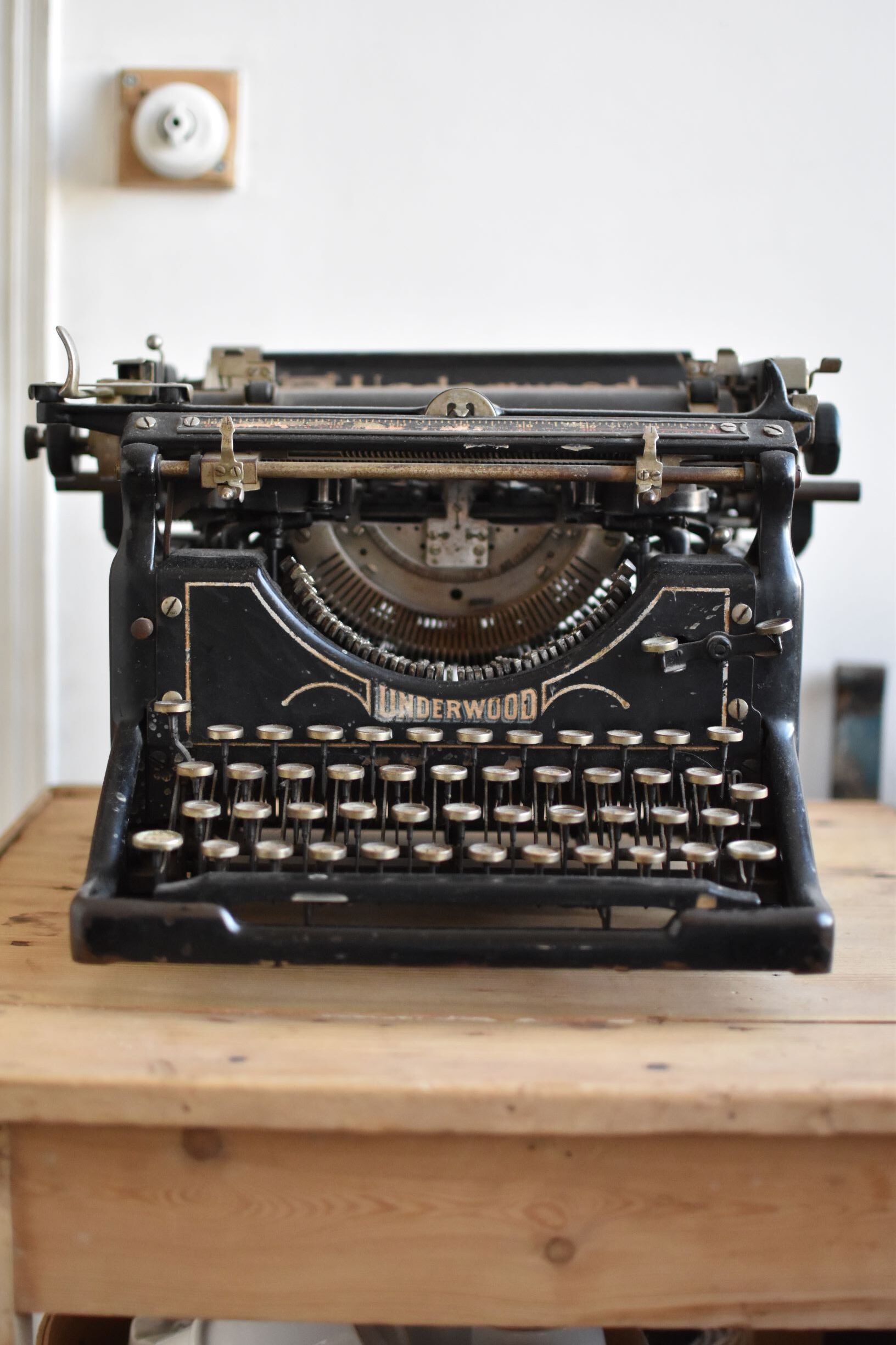 Mark underwood typewriter