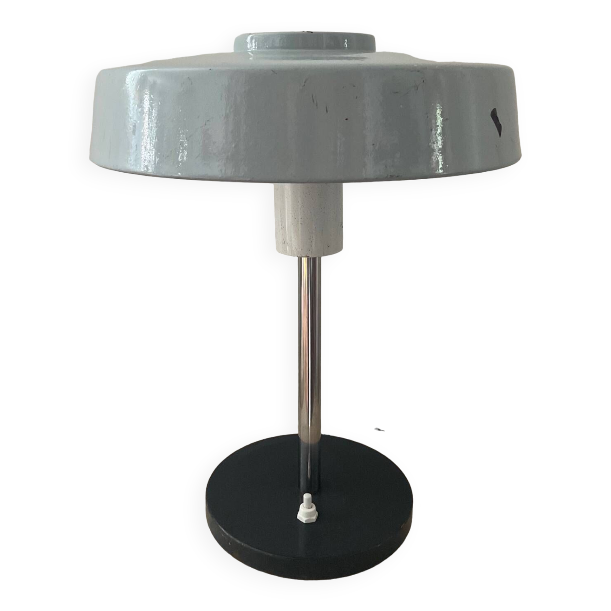 Vintage lamp from the 50s in sheet metal