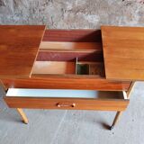 Piece of furniture with scandinavian teak sewing 1950