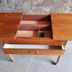 Piece of furniture with scandinavian teak sewing 1950