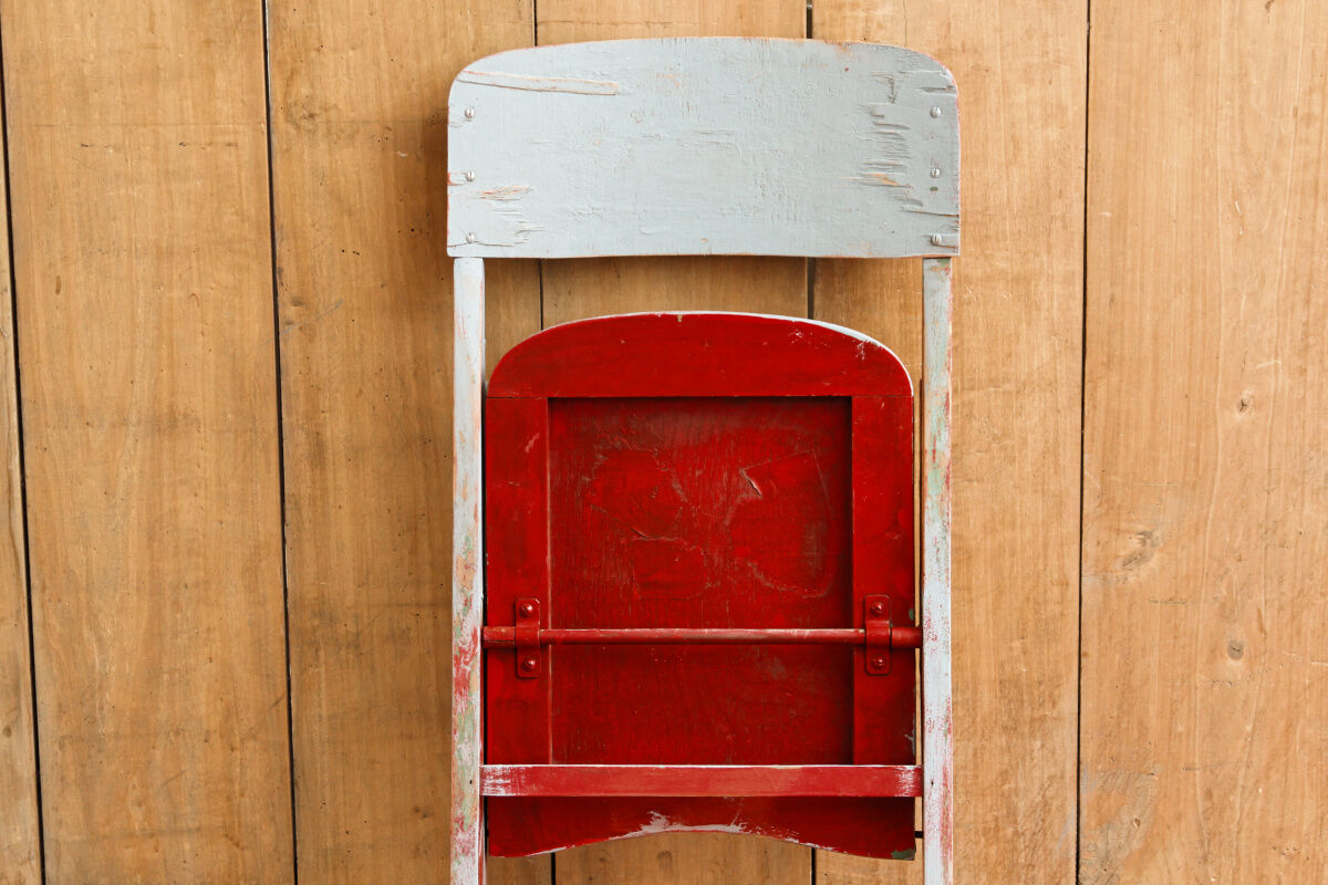 Folding chair, 50s - destroy