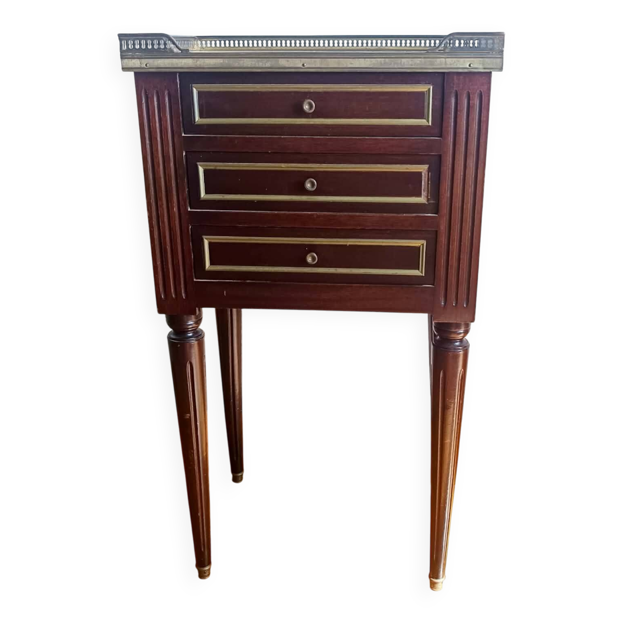 Tablet de chevet ou chiffonnière style Louis XVI