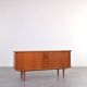 Mid-Century Danish Teak Tambour Sideboard, 1960s