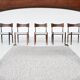 Bernhard Petersen dining chairs in rosewood by Christian Linnebergs, Denmark, 1960