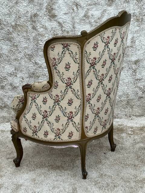 Fauteuil bergère