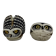 Set of 2 owls ceramic owl "Burr" made by Edvard Lindahl for Gustavsberg, 1960s