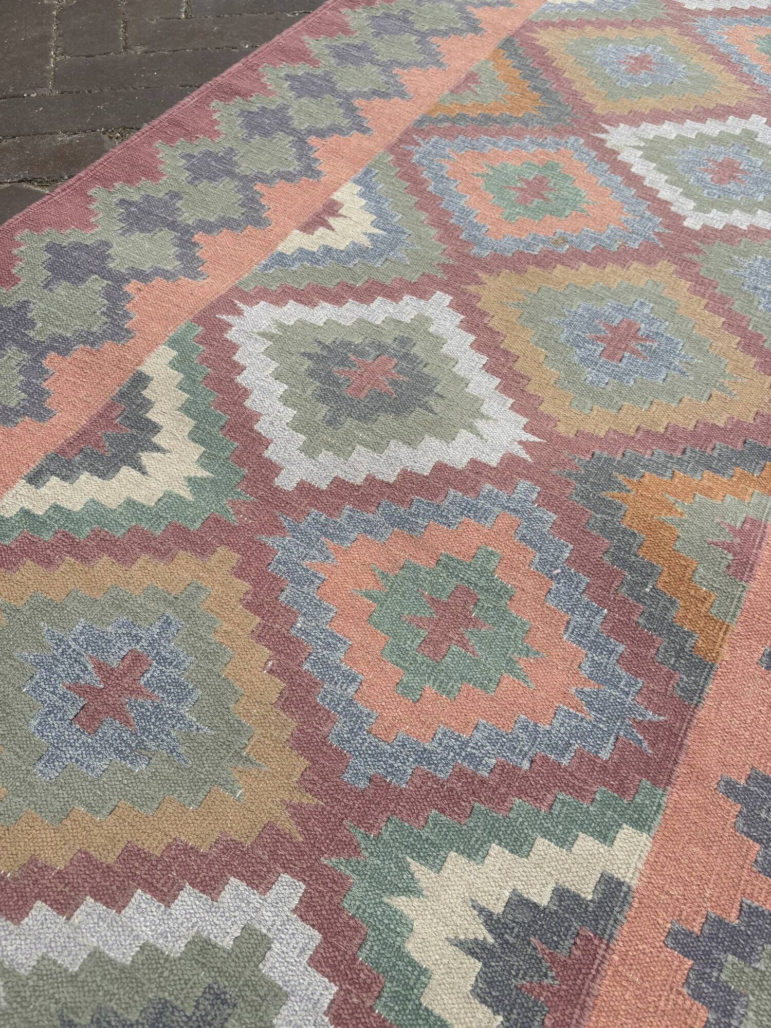 Vintage Kilim Rug – Small Runner 240x76